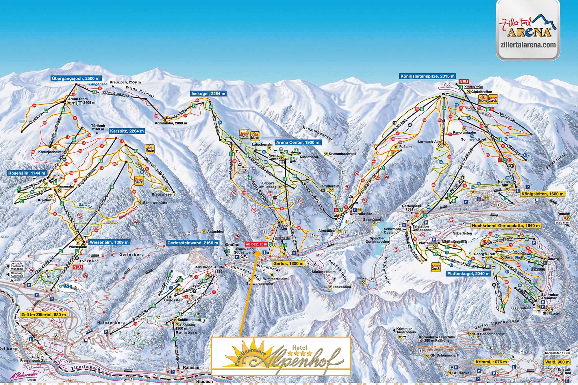 Dorfbahn Interaktives Bild